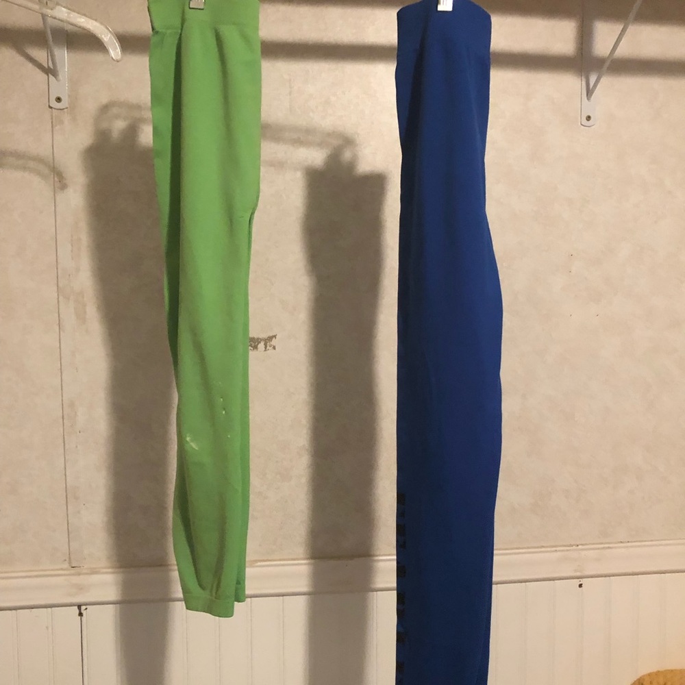 2 colored leggings women